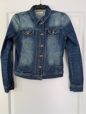 Cache Blue Denim Jean Jacket
